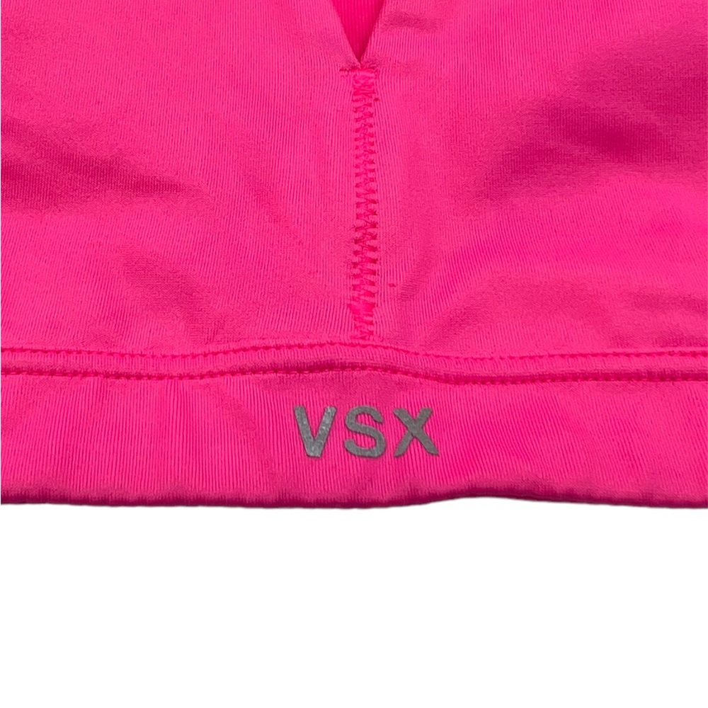 VSX Sport by Victoria’s Secret Strappy Seamless Sport Bra Pink Small - Picture 3 of 4